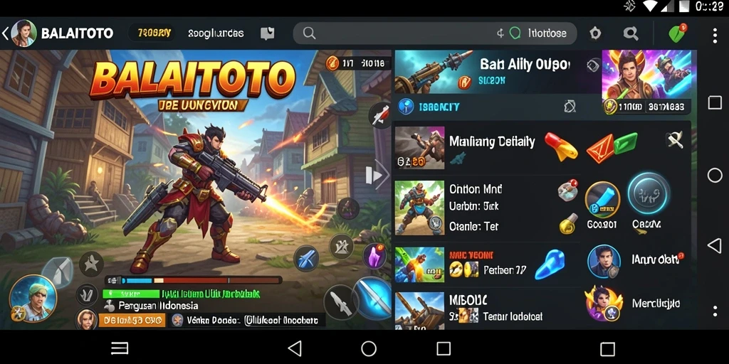 Screenshot utama BALAITOTO menampilkan fitur pengingat dan pengelolaan tugas yang efektif.
