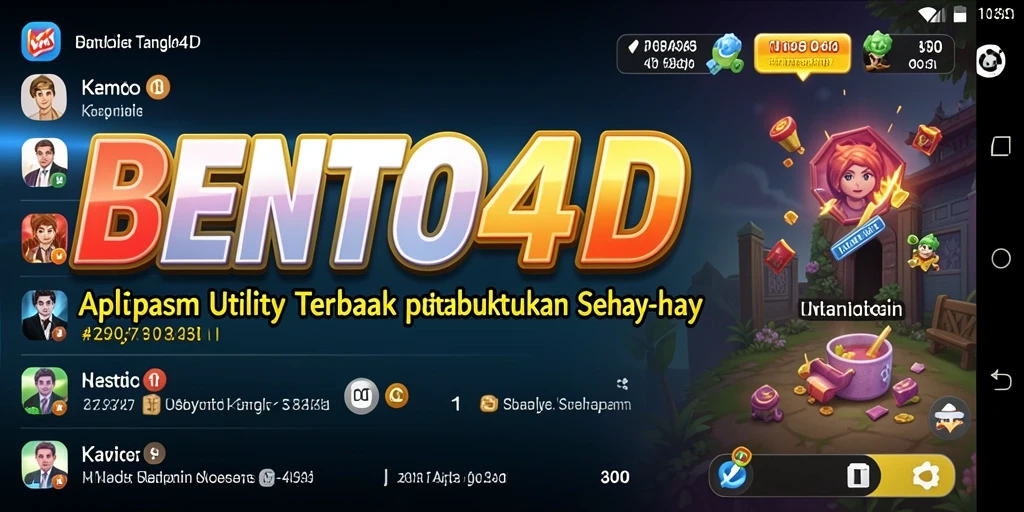 Tampilan utama BENTO4D dengan antarmuka yang ramah pengguna.