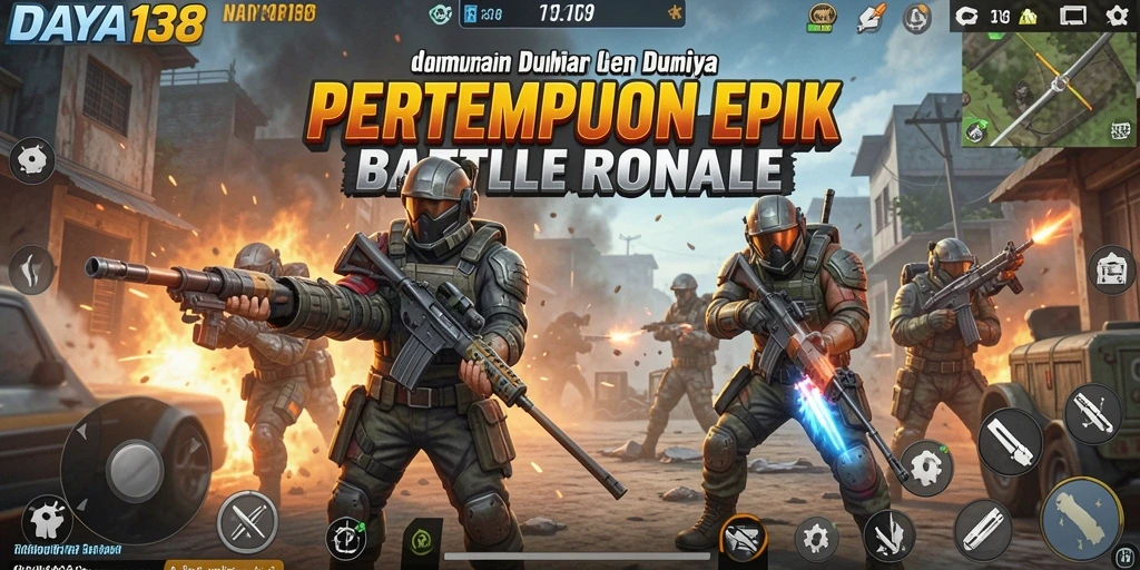 Gameplay Battle Royale yang mendebarkan dan grafis menawan.