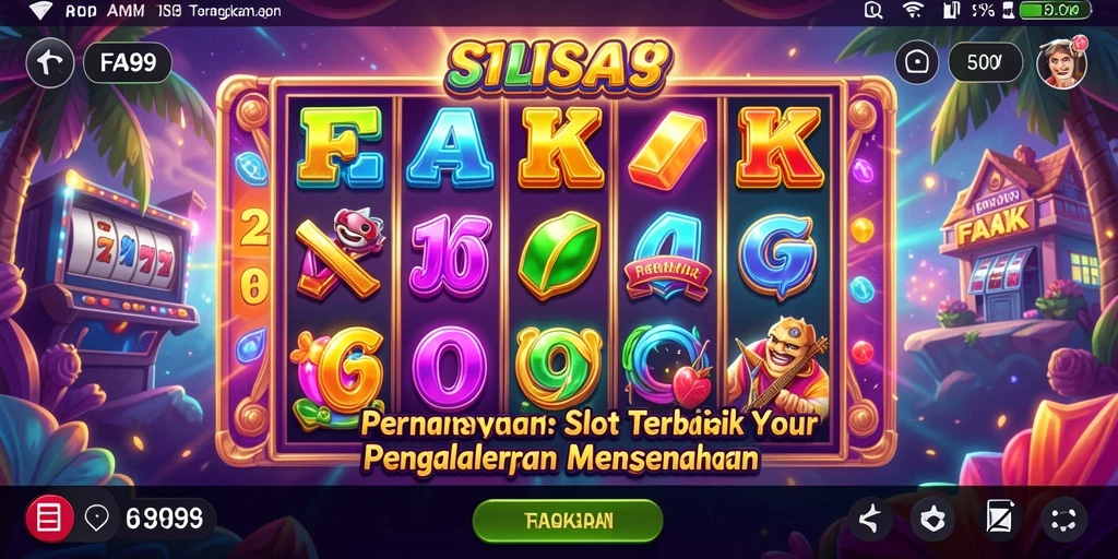 Screenshot menunjukkan tampilan gameplay yang mengasyikkan dalam permainan Slot FA99.
