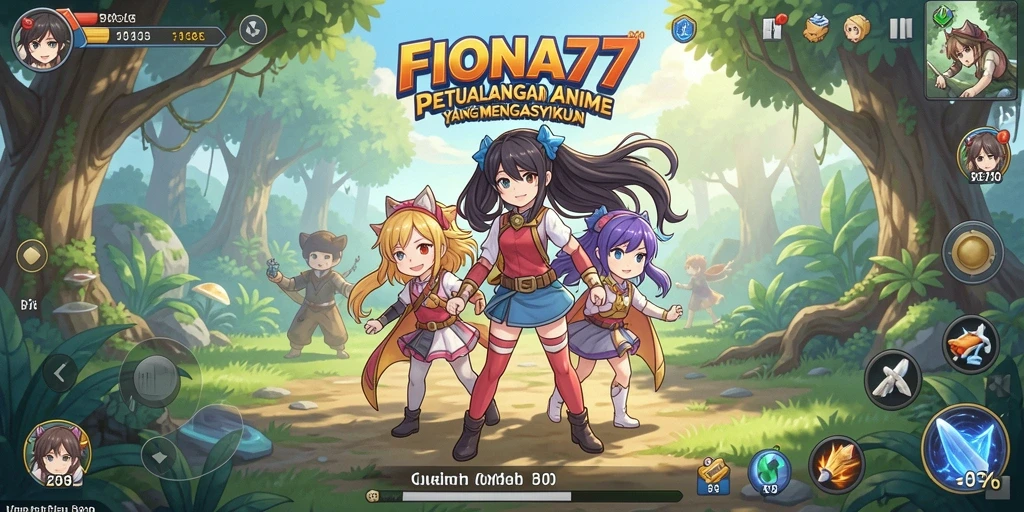 Gameplay FIONA77 yang menarik dalam dunia Anime.