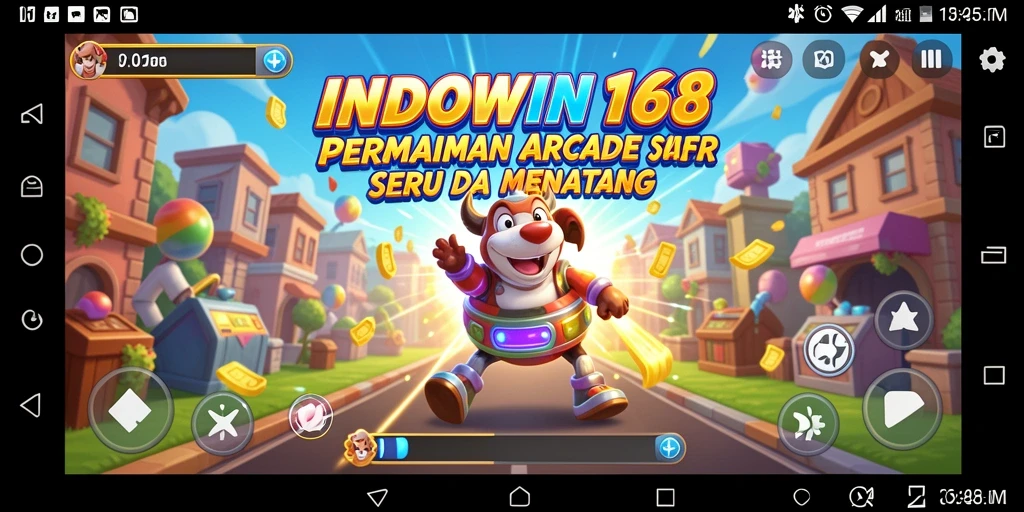 Tampilan gameplay seru INDOWIN168 di level yang menantang.