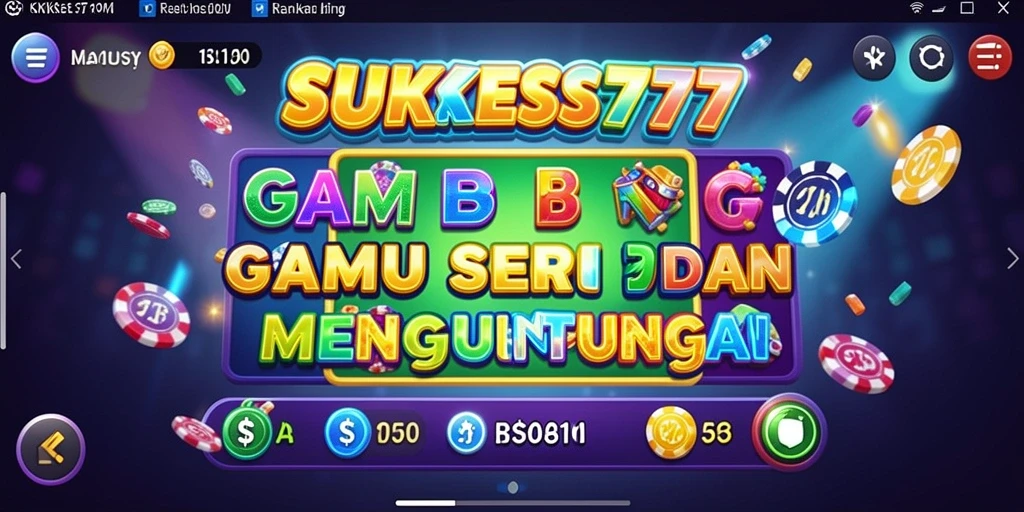 Tampilan screenshot gameplay Bingo di SUKSES777 yang seru.